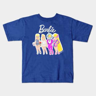 Vintage Doll Evolution Kids T-Shirt